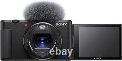 Sony ZV-1 Compact Digital Vlog Camera ZV1BQ Black (UK MODEL) / NEW & SEALED