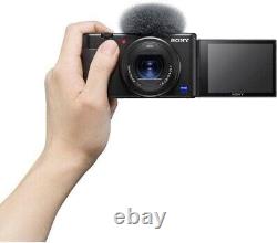 Sony ZV-1 Compact Digital Vlog Camera ZV1BQ Black (UK MODEL) / NEW & SEALED