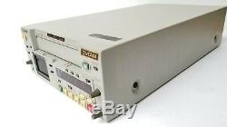 Sony digital video cassette recorder DSR-25 DVCAM 26x10 Drum hours NTSC PAL