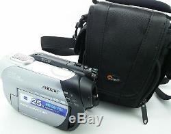 Sony mini DVD Handycam Digital Video Camera Recorder DCR-DVD708E LIKE NEW