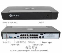 Swann CCTV Video Recorder 4K Ultra HD Digital IP NVR 8580 16 Channel Network
