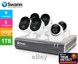 Swann DVK-4580 1080P Network Video Recorder + 6 x Thermal Sensing Camera 1TB