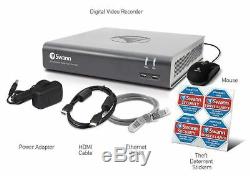 Swann DVR8-4580 8 Channel 1080p Full HD Digital Video CCTV Recorder 1TB HDD