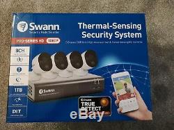 Swann DVR 4575 8 Channel (4 cameras) 1080P Digital Video Recorder 1TB Pro CCTV