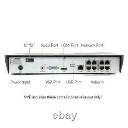 Swann Digital IP NVR 8580 8 Channel Network Video CCTV Recorder 4K Ultra HD 1TB