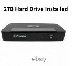 Swann Digital IP NVR 8580 8 Channel Network Video CCTV Recorder 4K Ultra HD 2TB