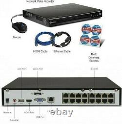 Swann NVR16 7400 16 Channel 1080p 2TB HDD PoE NVR Network Video recorder CCTV