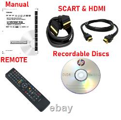 Toshiba DVR18DT DVD VHS Recorder Copy VHS to DVD