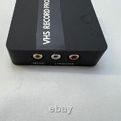 VHS Video Player Recorder Kit One Button Copy VHS to Digital MP4 FAST Quality