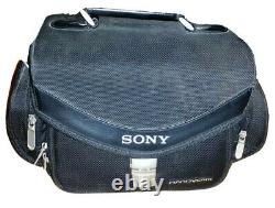 VTG SONY Digital Video Camara Recorder DCR-DVD 300 with Travel Bag 6 Compartments