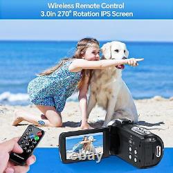 Video Camera 4K 42MP Camcorder Digital Vlogging Cam Recorder for YouTube Vlog 3