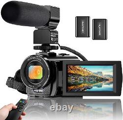 Video Camera Camcorder Digital YouTube Vlogging Camera Recorder FHD 1080P 24.0MP
