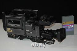 Vintage JVC BR-D40U DIGITAL S 422 Recorder with Camcorder D9 Video Camera Lens