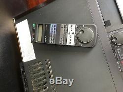 Vtg Sony SLV-R5UC S-VHS Hi-Fi Stereo Video Cassette Recorder Digital Pic A001