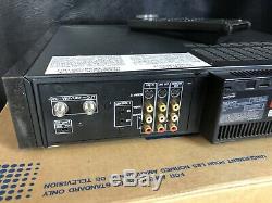 Vtg Sony SLV-R5UC S-VHS Hi-Fi Stereo Video Cassette Recorder Digital Pic A001