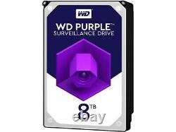 Western Digital Purple 8TB SATA III 3.5 Hard Drive 7200RPM, 256MB Cache
