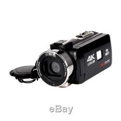 WiFi 4K UHD 1080P 24MP 16X Digital ZOOM Video Camera Camcorder Recorder
