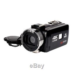 WiFi 4K UHD 1080P 24MP 16X Digital ZOOM Video Camera Camcorder Recorder