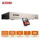 Zosi Dvr Recorder 4 Channel 1tb 1080p Hd Hdmi Vga For Home Cctv Security System