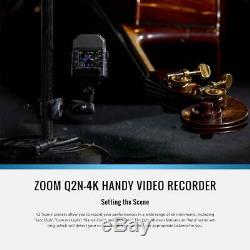 Zoom Q2n-4K Handy Digital Multitrack Video Recorder with 32GB Accessory Bundle