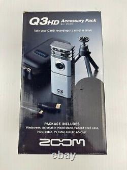 Zoom Q3HD Video Recorder Plus Zoom Accessory Pack Fast Shipping