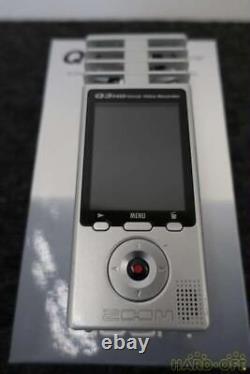Zoom Q3 HD 2.4 inch LCD Full hd Digital Handy Video Recorder Silver From Japan