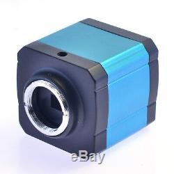 14mp 1080p Hdmi Usb Numérique C-mount Industrie Microscope Caméra Tf Enregistreur Vidéo