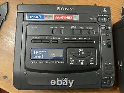 2 X Sony Gv-d200e Pal Digital 8 Hi8 Video Player Recorder Vcr Vidéo