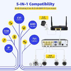 ANNKE 3K Lite 8CH Mini ESSD DVR CCTV Enregistreur Vidéo Numérique de Sécurité Extérieur 1TB