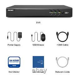 ANNKE 4K 8CH Vidéo H. 265+ 5IN1 DVR CCTV Enregistreur 24/7 Détection Personne / Véhicule