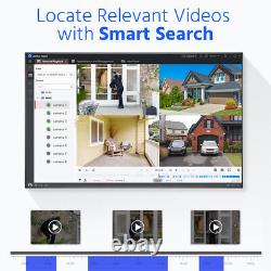 ANNKE 4K 8CH Vidéo H. 265+ 5IN1 DVR CCTV Enregistreur 24/7 Détection Personne / Véhicule