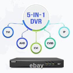 ANNKE 4K 8CH Vidéo H. 265+ 5IN1 DVR CCTV Enregistreur 24/7 Détection Personne / Véhicule