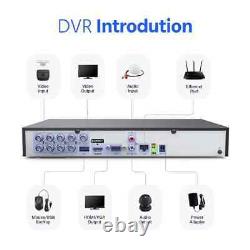 ANNKE 4K DVR 8MP CCTV 8CH Enregistreur vidéo Détection de mouvement Personne / Véhicule HD UK