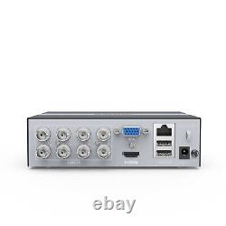 ANNKE 5MP Lite 8CH ESSD DVR Kit de détection humaine AI CCTV Digital Video Recorder