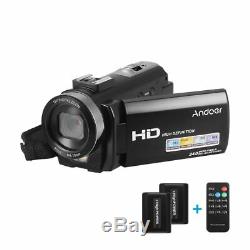 Andoer Full Hd 1080p 24mp Caméscope Numérique Caméscope Enregistreur Domestique Hdv
