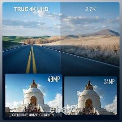 Appareil photo numérique 4K 48MP avec écran inclinable de 3 pouces, caméscope, micro 32Go TF pour vlogging