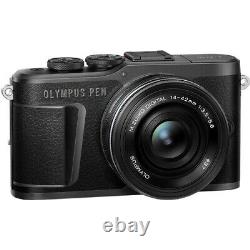 Appareil photo numérique sans miroir Olympus PEN E-PL10 avec objectif 14-42 mm (noir)