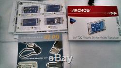 Arhos Av700 Av 700 Mobile Dvr Enregistreur Vidéo Numérique Lecteur Mp3 On The Go