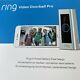 Bnib New Ring Pro 1080p Hd Video Doorbell Pro Kit Jamais Utilisé Sans Batterie