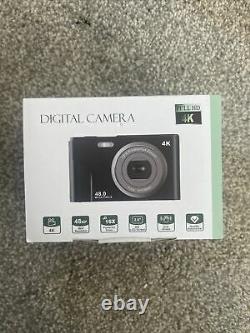 Caméra Numérique, 1080p Hd 36mp Compact Mini Caméra Vidéo 2,4 Pouces Blackz1