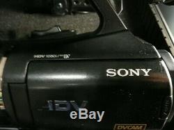 Caméra Vidéo Hd Sony Professional Digital Recorder Hvr-v1u Bundle