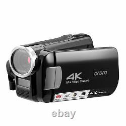 Caméra Vidéo Numérique Ac2 4k Caméscope DV Enregistreur 48mp 30x A1t1 Numérique