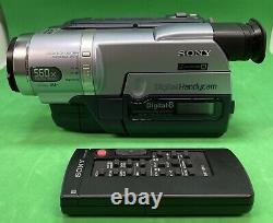 Caméra Vidéo Numérique Dcr-trv140 Sony Handycam Enregistreur De Caméscope Hi8 Cassette