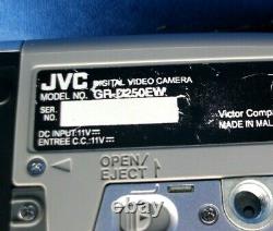 Caméra Vidéo Numérique Jvc Gr-d250ek Mini-dv+chargeur, Bag100%works/playback, Record