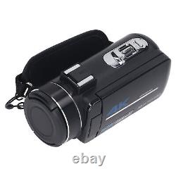 Caméra caméscope numérique 4K 18X 56MP Enregistreur vidéo Support de connexion WiFi