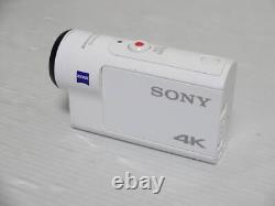 Caméra d'action Sony enregistreur vidéo numérique 4K Action Cam FDR-X3000R Blanc