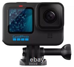 Caméra d'action numérique GoPro HERO11 CHDHX-111-RW avec écran tactile de 2,27 pouces - Noir