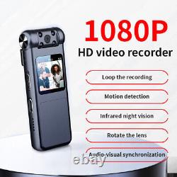 Caméra mini sans fil 4G-256G HD1080P avec vision nocturne, caméscope et enregistreur DVR
