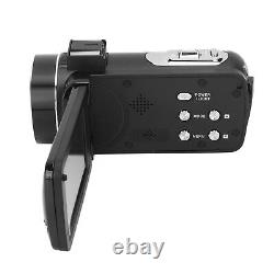 Caméra vidéo 4K Caméscope 48MP Enregistreur d'appareil photo numérique 3.0 pouces IPS Écran tactile