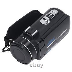Caméra vidéo 4K Caméscope Zoom numérique 18X Enregistreur vidéo 56MP Écran tactile 3.0 pouces S REL